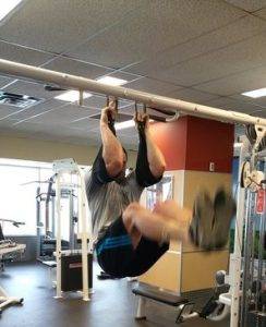 Hanging Leg Raise Exercise